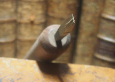 GOLD IRONS.   FINE BRONZE FLOWER.  ref A35 PERFECT CONDITION