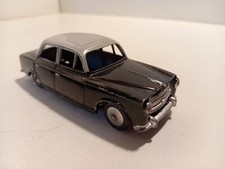 Quiralu Peugeot F 403 Sedan Black Roof Grey Original Rare 1/43