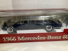 1966  MERCEDES BENZ 600 PULLMAN, SUN STAR 1:18 Dark Blue Die Cast In The BOX 