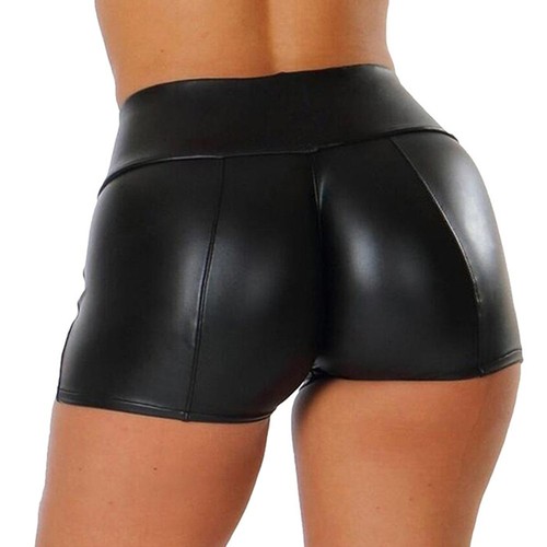 Short femme look - , cuir