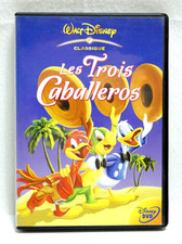 LES TROIS CABALLEROS WALT DISNEY FILM DVD DESSINS ANIMES ENFANTS LOSANGE N°7