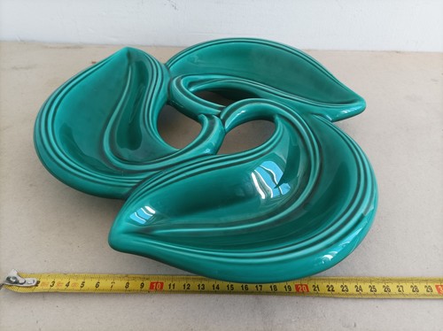 Ancien vide poche plat - , vert