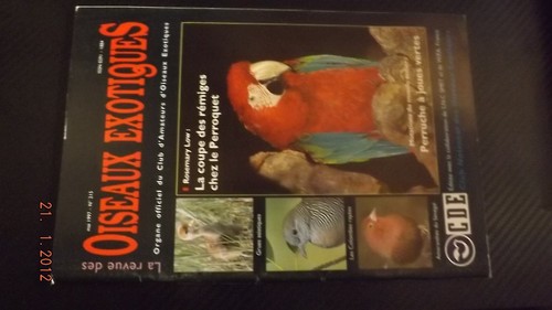 Revue oiseaux exotiques - gc,
