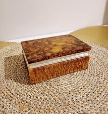 Elegant Alabaster Cigar/Jewelry Box 