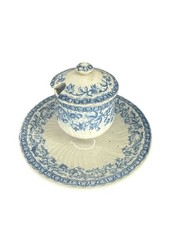 ANCIENNE MOUTARDIER FAIENCE