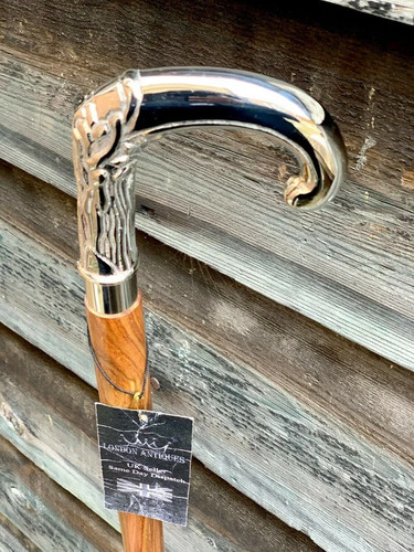 Canne bâton marche vintage - de,