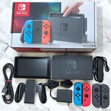 Nintendo Switch Console HAC-001 Joy Con Dock Grip All accessories selectable