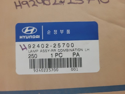 Hyundai accent tailight right - hyundai,