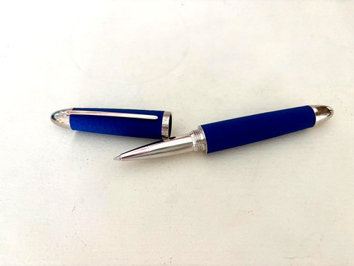 Stylo bille bleu doc louis - stylo,