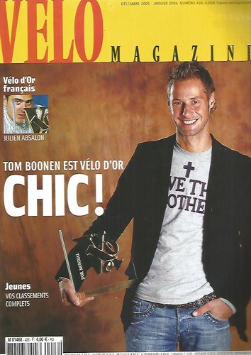 Velo magazine 426 boonen - velo, t.