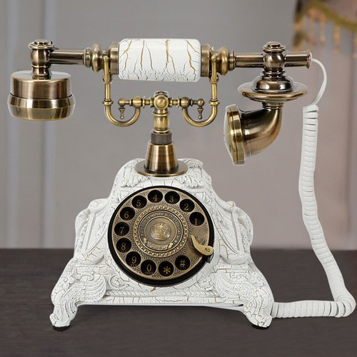 Vintage telephone antique desk - vintage,