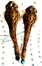 ancienne paire de supports de