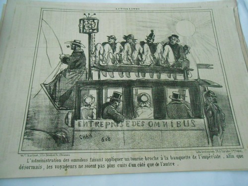 Litho Caricature 19è