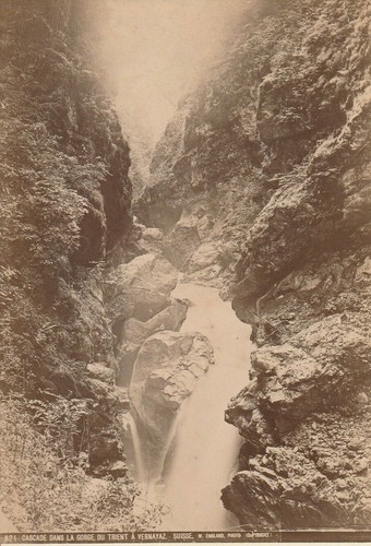 Vernayaz cascade gorge trient - cascade,