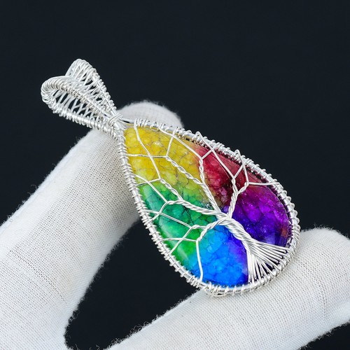 Pendentif arbre vie quartz - pendentif,