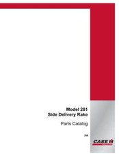 Case Model 281 Side Delivery