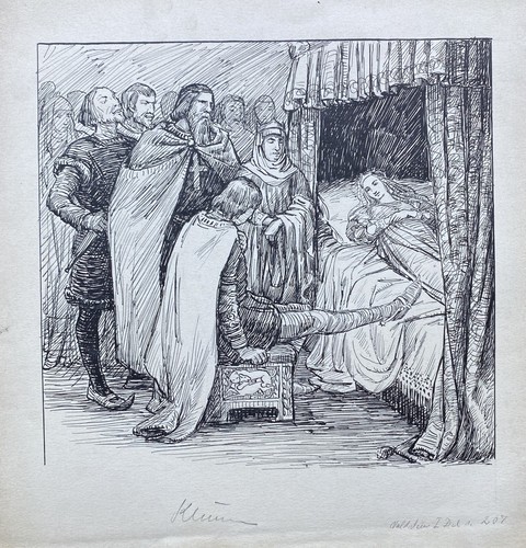 Personnes sur lit baldaquin - personnes,