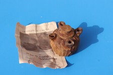 GROLLE  OU COUPE DE L'AMITIE EN BOIS AVEC 4 BECS /café Valdotaire