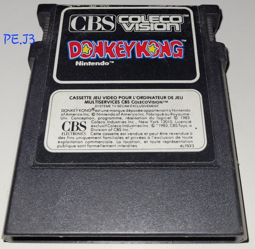 Cbs colecovision donkey kong - colecovision,