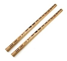 2 Filipino Burned Escrima Kali Arnis Rattan Stick Doce Pares 26" THICK