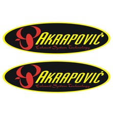 Stickers plastifiés AKRAPOVIC