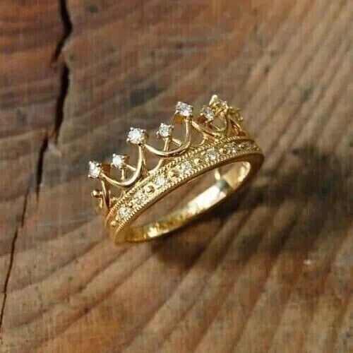 Bague couronne mariage - de,
