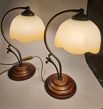 PAIRE DE LAMPES COL DE CYGNE