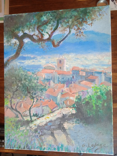 Peinture huile sur toile 5 - peinture,
