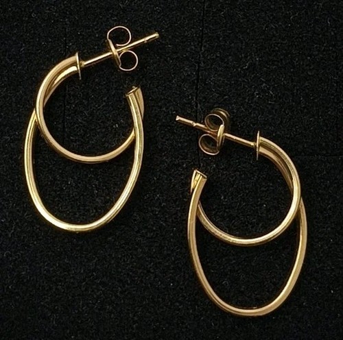 Boucles oreilles 18k 750 - d'oreilles,