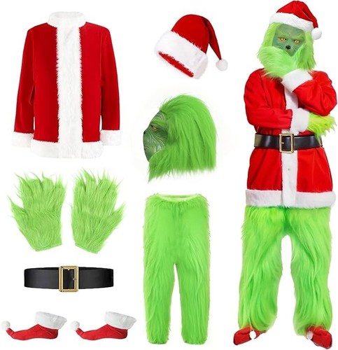 Robe costume monstre vert