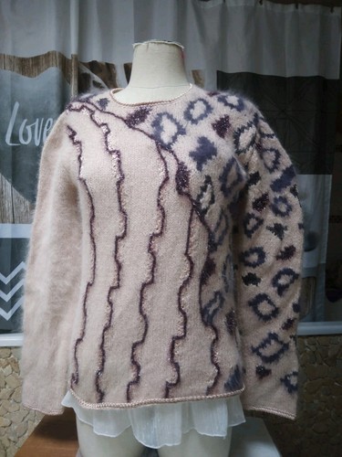 Magnifique pull angora et - pull,