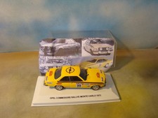 1/43 OPEL COMMODORE RALLYE MONTE CARLO 1973  BOITE CRISTALE