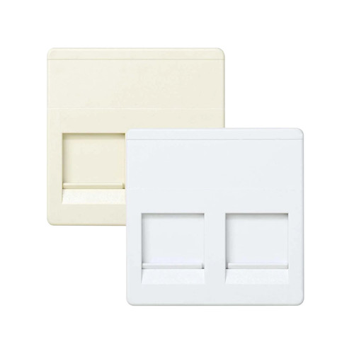 Plaque prise double - plaque,