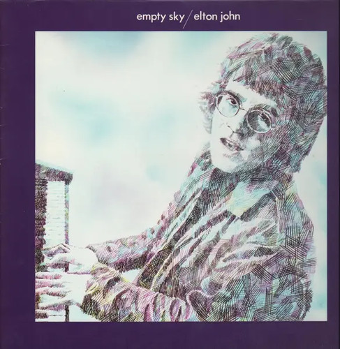 Elton john empty sky - sky, pochette
