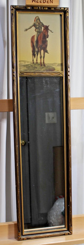 Vintage trumeau mirror - trumeau,