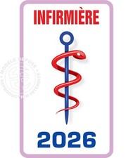 Caducée infirmière 2026