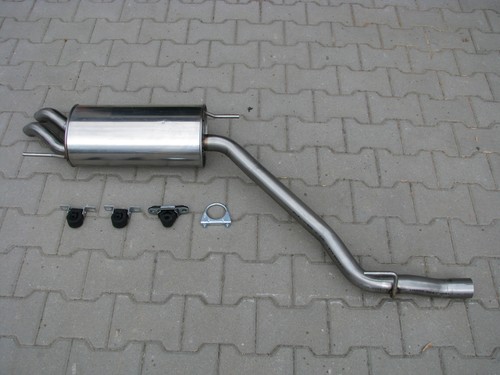 Pot échappement inox pour - pot,