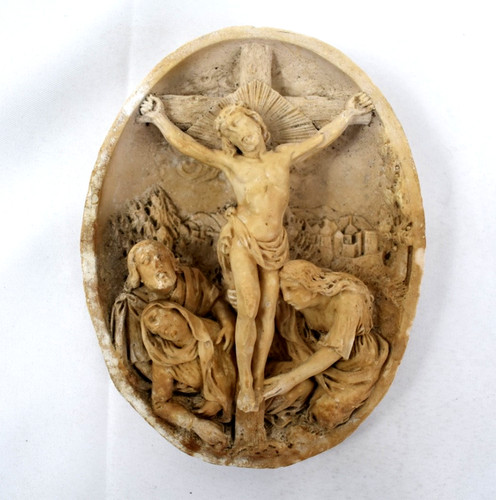 Bas relief religieux - relief,