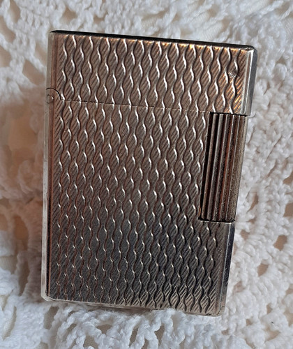 Vintage briquet dupont argente - vintage,