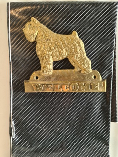 Bouvier des flandres plaque - des,