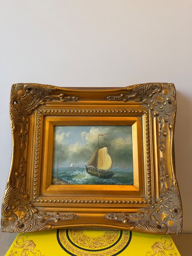 Voiliers en mer peinture - , ,peinture