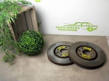 Paire de disques avant