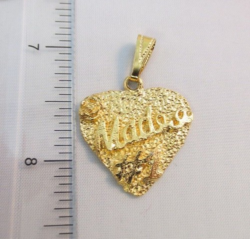 Pendentif breloque cur or - pendentif,