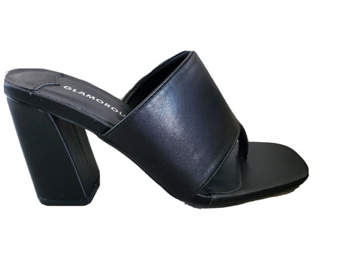 Glamorous mules tong noires - tong,