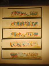 5 Plaques pour lanterne magique guerre 1870