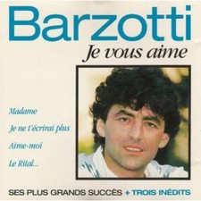 Cd Claude Barzotti - Je Vous