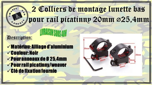 Colliers montage lunette - colliers,