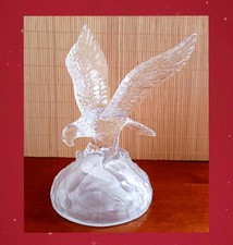 Magnifique Aigle en Cristal