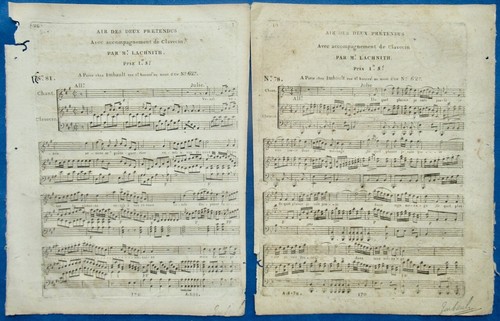 Clavecin chant opéra - clavecin,