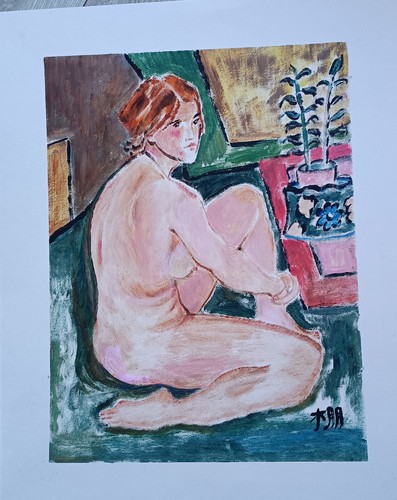 Tableau huile format - tableau,